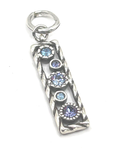 Brighton Heiligenschein Bar Amulett Charm Neu ohne Etikett ein seltener Fund JC3993
