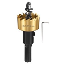 How Saw Kit 31/32" Cutting Diameter 4241 High Speed Steel Gold