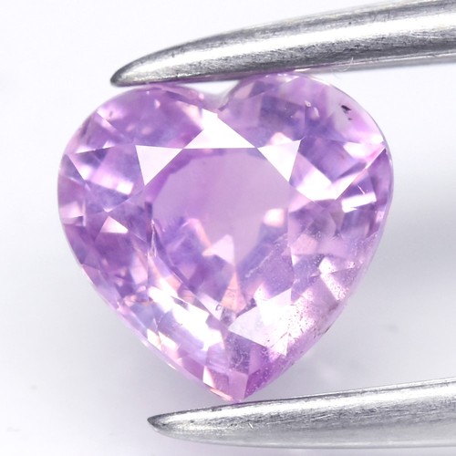 💎 0.57ct Heart Natural Pinkish Purple Sapphire - Unheated, Tanzania Gemstone