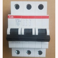 one abb New S203-C63 3P 63A Miniature Circuit Breaker Quality assurance