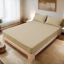 Super soft waterproof mattress cover, layered design, comfortable and durable
