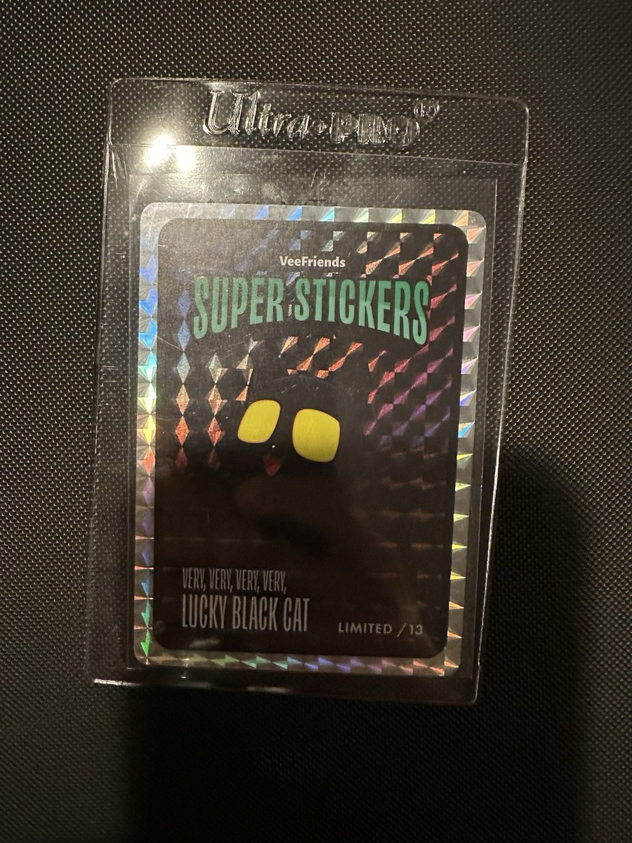 その他 VeeFriends superstickers lucky black cat Very, Very, Very, Very, Lucky Black Cat | VeeFriends.com