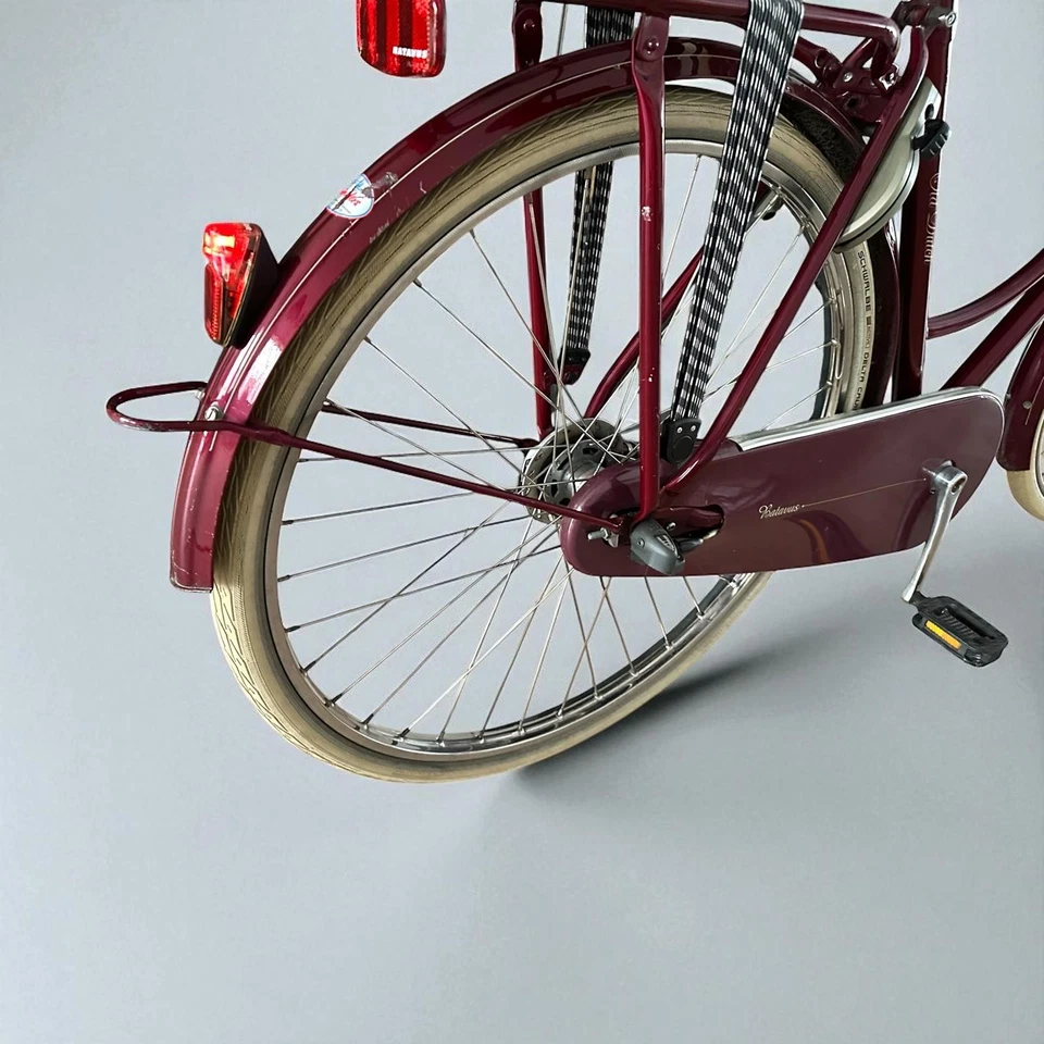 Batavus Old Dutch Women’s City Bike 56cm Dark Burgundy Shimano 3-Speed Original - Bild 4 von 4