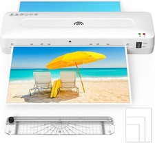 13Inch A3 Laminator Machine,Hot and Cold Settings,with Laminating Sheets Pouches