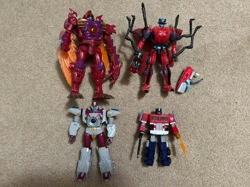 Transformers Legacy Lot! Megatron, Vector Prime, Optimus Prime, Inferno