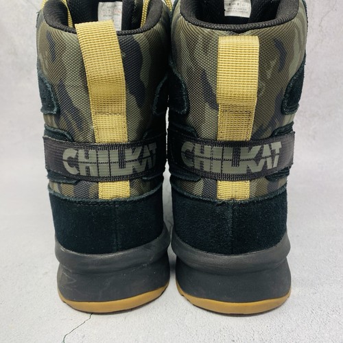 LIKNU The North Face Chilkat V Cognito Hombres Botas Impermeables Camuflaje Verde Talla 12 M - Imagen 6 de 11