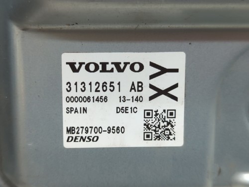 2013-2016 Volvo S60 Engine Computer Ecu Pcm Ecm Pcu Oem 31312651ab BFAY1 - Picture 3 of 9