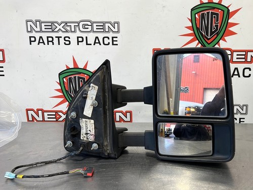 2008 FORD F450 RH PASSENGER SIDE POWER FOLD TELESCOPIC HEATED MIRROR OEM #301 - Bild 1 von 10
