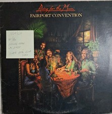 Fairport Convention Rising For The Moon Vinyl Record LP VG+/G+ ILPS9313 1975