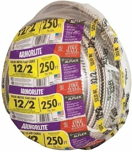 Southwire Aluminum Cable Thhn 12/2 Ga 250 ' B/W/Green - Bild 6 von 8