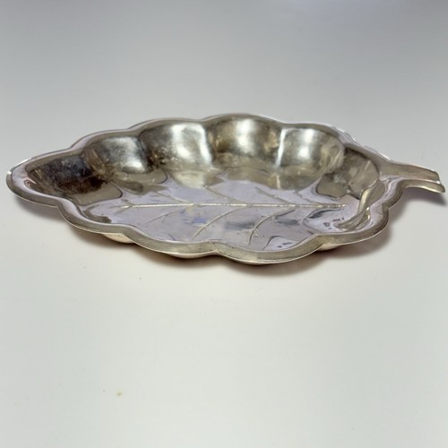 Lote de 2 platos de caramelo de hoja de plata esterlina Revere Silversmiths #563 168 g - Imagen 11 de 12