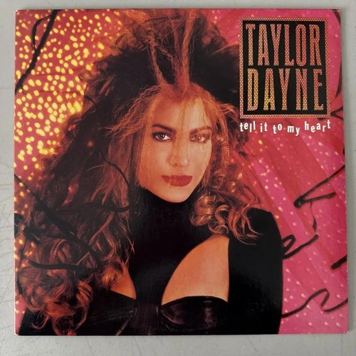 Taylor Dayne Tell it to My Heart 1987 Vinyl LP VG+/VG+