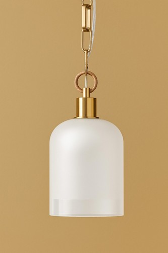 Serena & Lily Westbrooke Pendant Light NEW Glass and Brass Limited 140/320 Lmtd - Picture 2 of 14