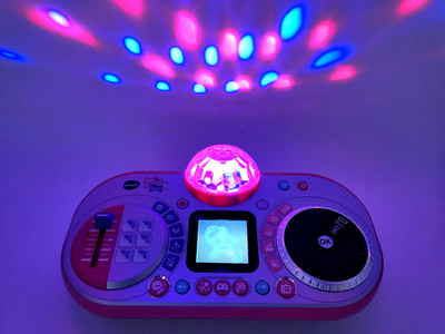 VTech Kidi Super Star DJ Studio Pink Deutsch 10-in-1 Karaoke ohne OVP getestet