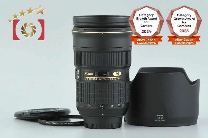 Nikon NIKKOR AF-S f/2.8 Camera Lenses 24-70mm Focal for sale | eBay
