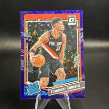 2023-24 TOUMANI CAMARA #/99 Panini Donruss Optic Purple Fastbreak RATED ROOKIE