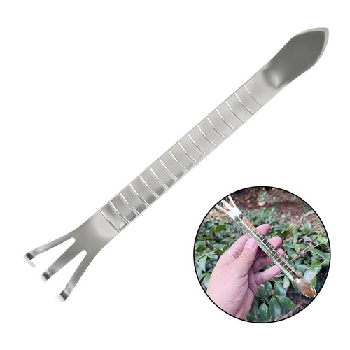 Multifunktionaler Edelstahl Handrechen für verschiedene Gartenarbeiten - Bild 2 von 11