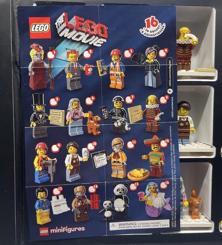 The LEGO Movie Series 2 Collectible Minifigs 71023- Complete Set of 20 W/display - Picture 3 of 9