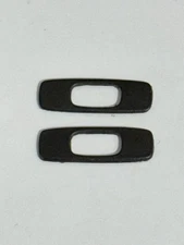 OAKLEY FUEL CELL SUNGLASSES REPLACEMENT SET OF MATTE BLACK ICON SIDE TEMPLE LOGO