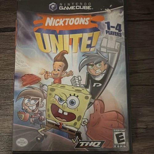 THQ Nicktoons Unite! Nintendo GameCube Action Multiplayer Manual E NTSC-U/C 2005