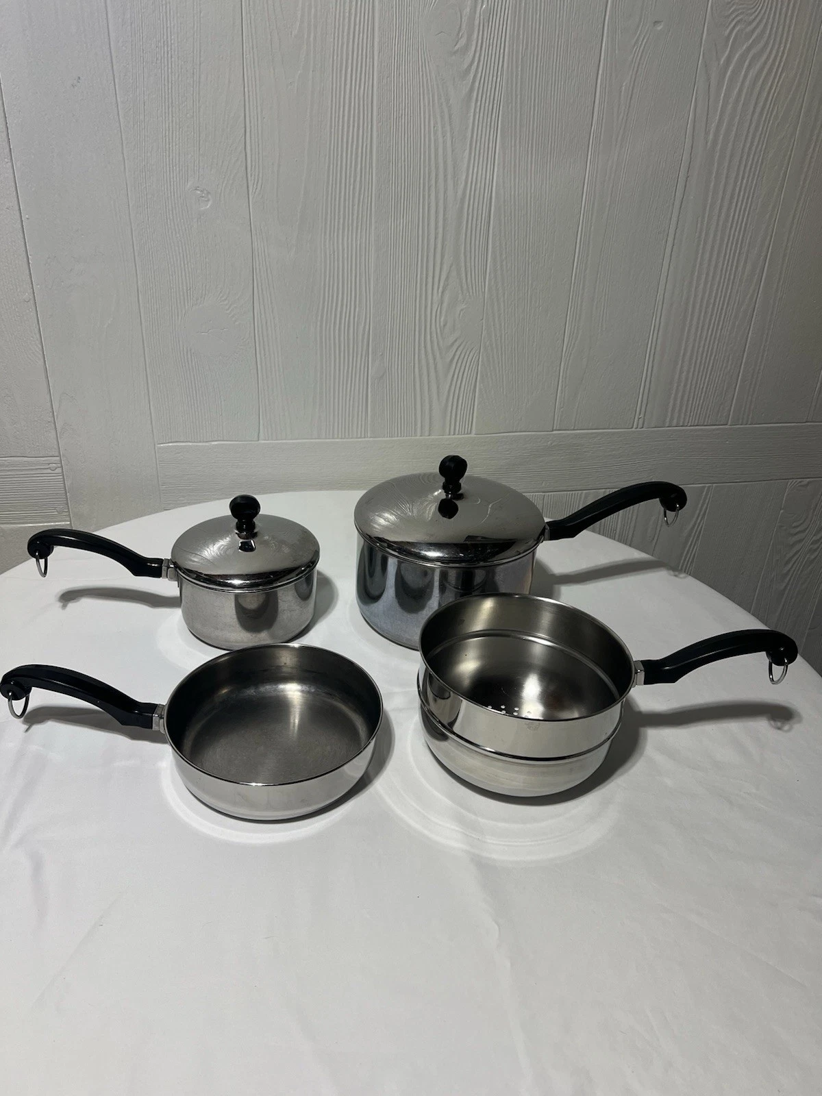 4 Pieces, Farberware Pans, Stainless Steel Cookware
Opens in a new window or tab