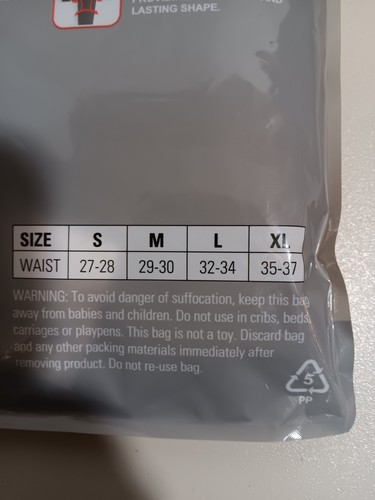 32 Grad Hitze Base Layer Hose Erwachsene XL schwarz *2er Pack* Damen - Bild 3 von 4