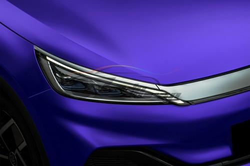 Premium Satin Chrome Matte Metallic Vinyl Wrap Sticker Sheet Film Bubble Free - Picture 100 of 145