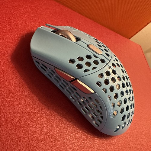 FinalMouse Starlight Pro Tenz Gaming Mouse Medium CUSTOM ICE BLUE - Picture 2 of 4