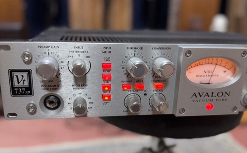 Avalon Design VT-737sp Vacuum Tube Channel Strip Preamp EQ Compressor Tested - Picture 4 of 5
