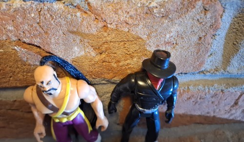 The Shadow Lightning Draw Shadow Mongol Vintage Actionfigur Lot Kenner 1994 transparent - Bild 7 von 17