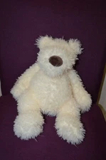 G By GUND Cream Polar Bear Plush Fuzzy Soft Stuffed Animal 18" A3
