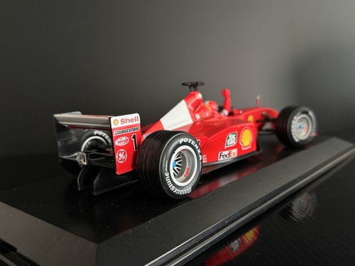 Ferrari F2001 Michael Schumacher World Champion Hot wheels Elite 1:18 - Picture 2 of 12