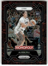 2024 Panini Prizm Monopoly WNBA #72 Alissa Pili Red Classic Icons Prizms