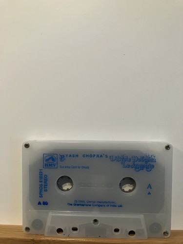 Dilwale Dulhania Le Jayenge - Bollywood Soundtrack Cassette India 1995 HMV RPG - Picture 5 of 9