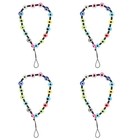 4 szt. Sznura na telefon komórkowy Łańcuszek Opaska na telefon Koraliki Pasek telefoniczny