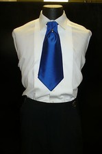 USED Cravat Necktie Pretied - GRAPE C822