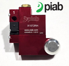 PIAB X1072RH VACUUM CHECK VALVE VT-1H VACUSTAT W/COAX  0121019  Right hand NPT