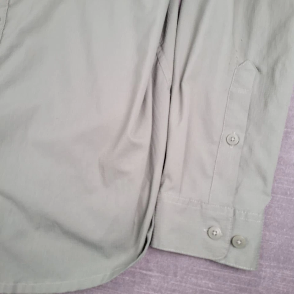 Columbia Sportswear 户外远足纽扣衬衫通风速干 XL — 第 3/4 张图片