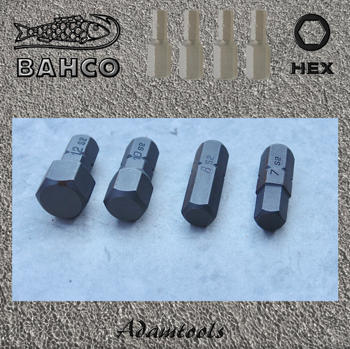 Original Bahco Replacement for Screwdriver Bits, bit Sockets and Accessories - Picture 113 of 156