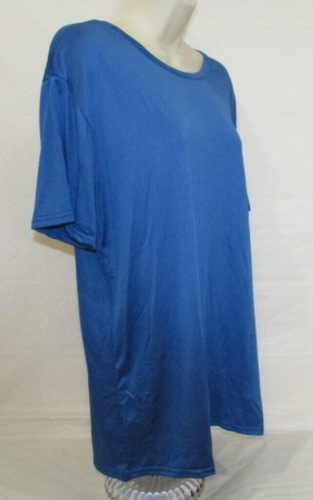 Camisa minimalista pulóver XL azul para mujer - Imagen 3 de 6