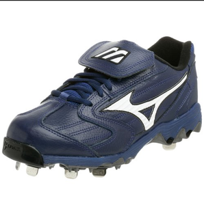 Mizuno Classic G4 Mid Metal Cleats Navy Mizuno Classic G4 Mid Metal Cleats Navy
