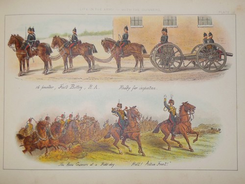 RICHARD SIMKIN (1850-1926): LIFE IN THE ARMY (1889-1st) INCIDENTS IN CAMP, FIELD - Picture 5 of 12