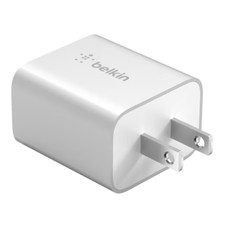 BELKIN 20W USB C WALL FAST CHARGER FOR IPHONE, SAMSUNG, & MORE, SILVER *NIOB