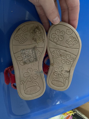 baby girl sandals size 5 - Picture 2 of 2