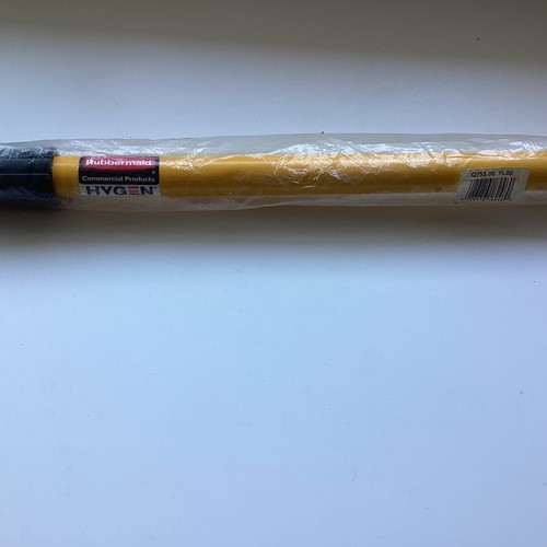 Rubbermaid Commercial HYGEN Quick-Connect Extension Handle 48-72" Yellow/Black