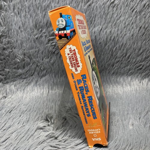 Thomas and Friends Races Rescues Runaways VHS Tape 2000 Train Show Children Film - Picture 3 of 8