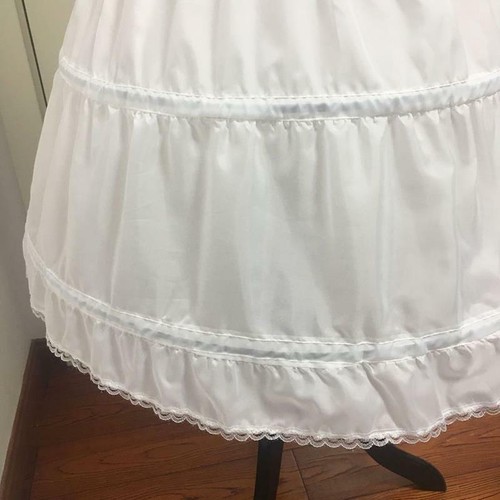 Kinder Mädchen Reifrock 3 Ringe Petticoat Unterrock für Party Kommunion Fest RR9 - Bild 3 von 3