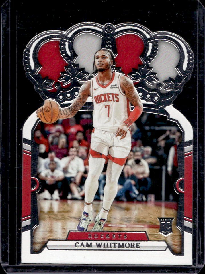 2023-24 Panini Crown Royale Cam Whitmore RC #53 Rockets