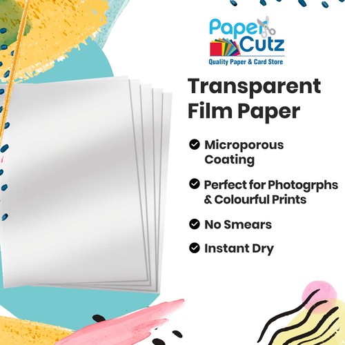 A3 Acetate Film OHP INKJET Colour Printer Clear, Transparent, - 10 Sheets - Picture 6 of 8