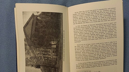 History Of The Fifth Avenue Baptist Church Of Huntington West Virginia 1872-1972 - Picture 4 of 6